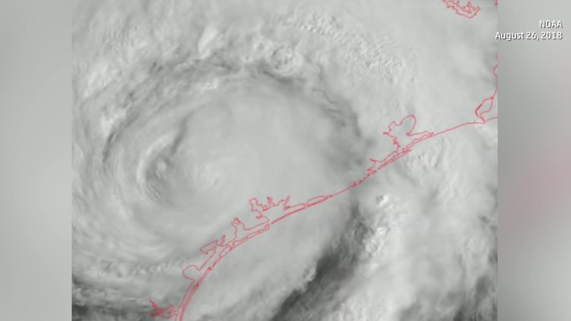 Astonishing View of Harvey from Space Videos from The Weather Channel