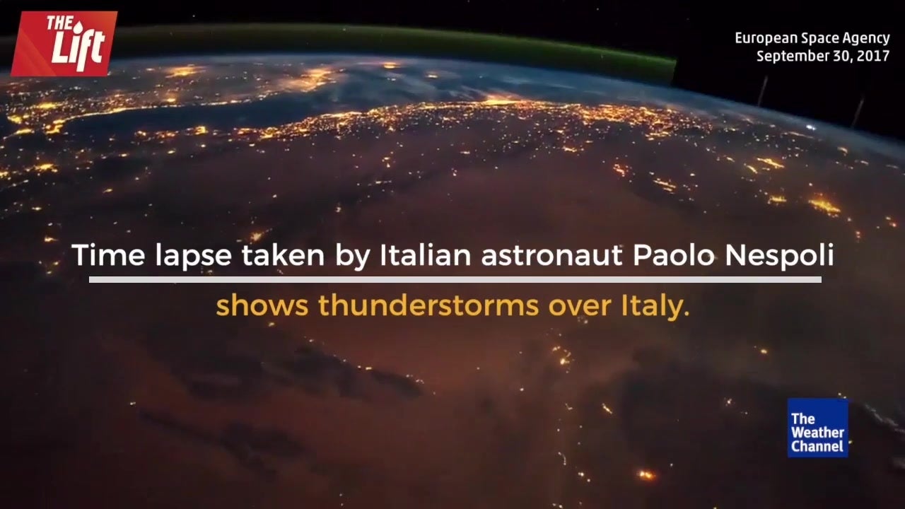 Gorgeous View of Weather from Space