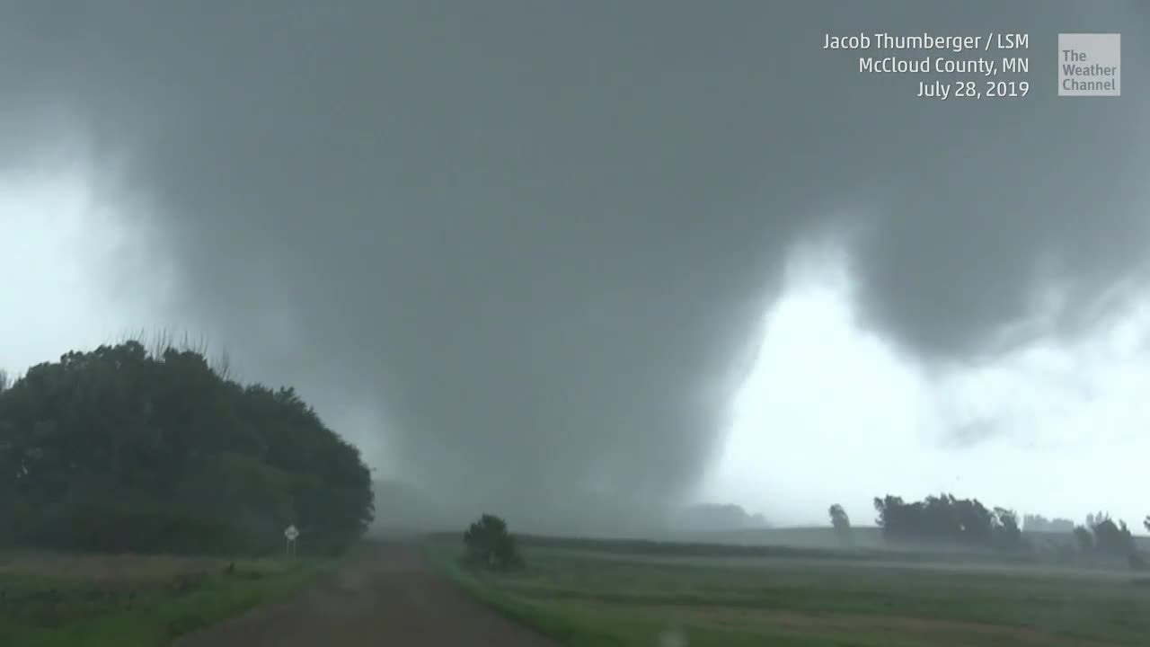 Severe Storms Spin Up Tornadoes in Minnesota Videos from The Weather
