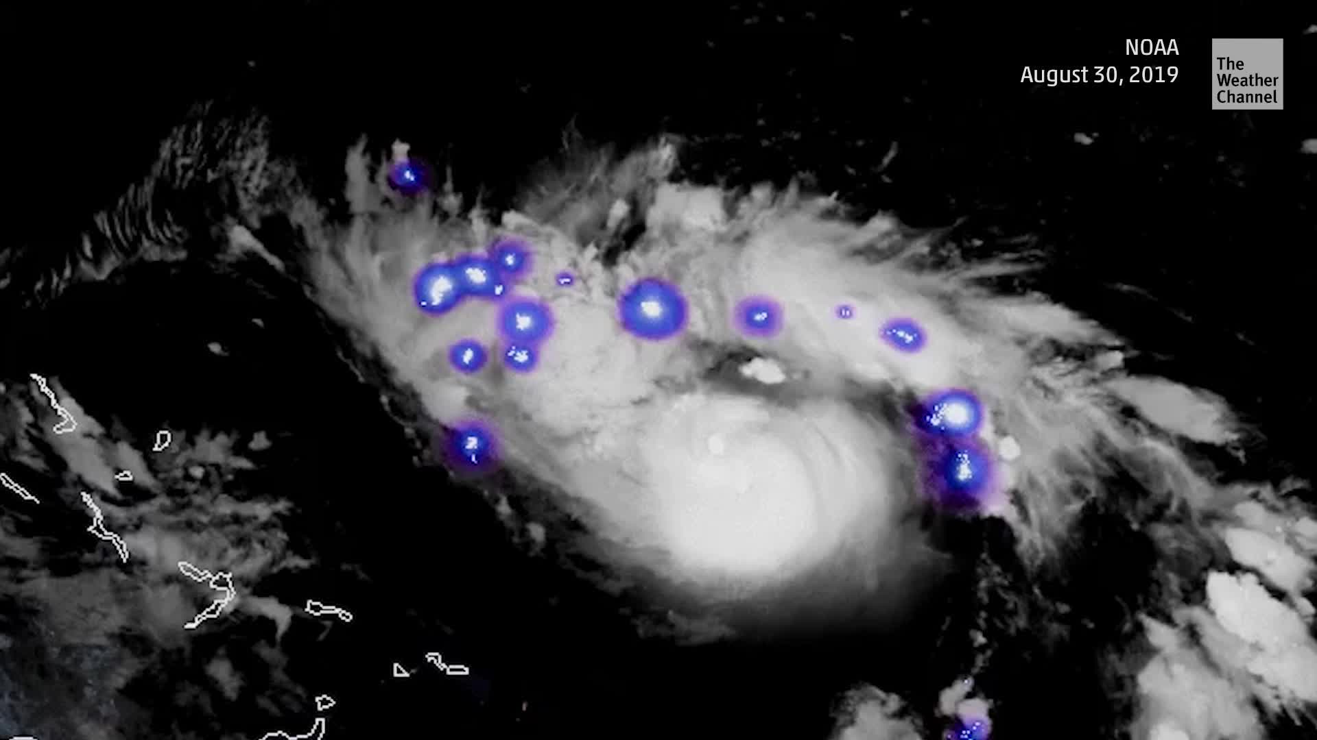 Dorian Brings Lots of Lightning - Videos from The Weather Channel