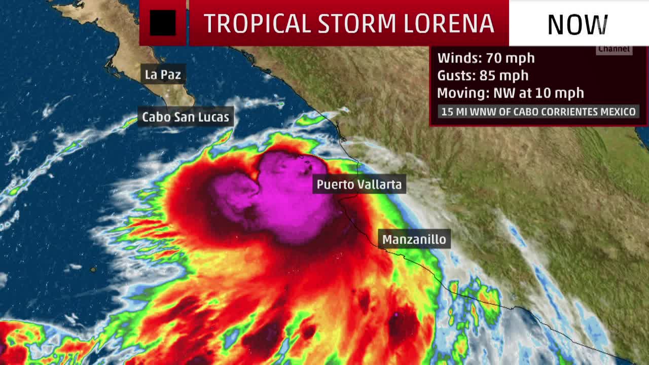 Lorena Forecast to Hurricane, Poses Flood Threat for Southwest U