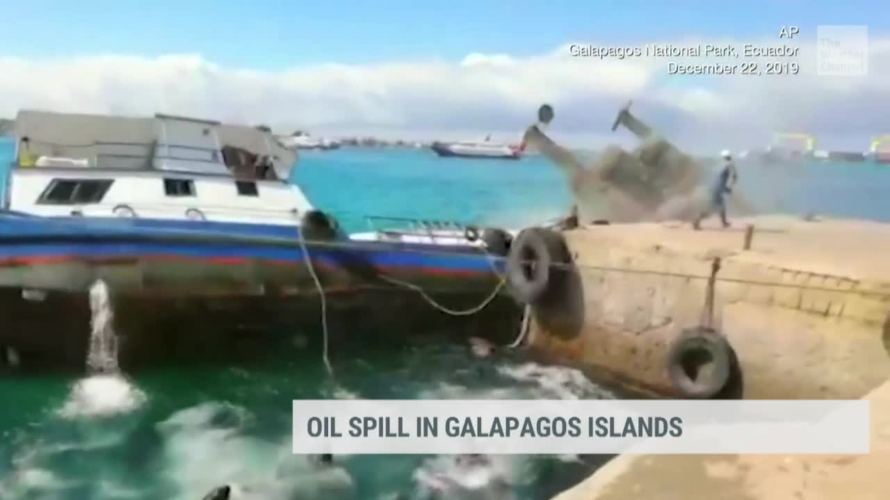 600Gallon Oil Spill at Pristine World Heritage Site Videos from The Weather Channel
