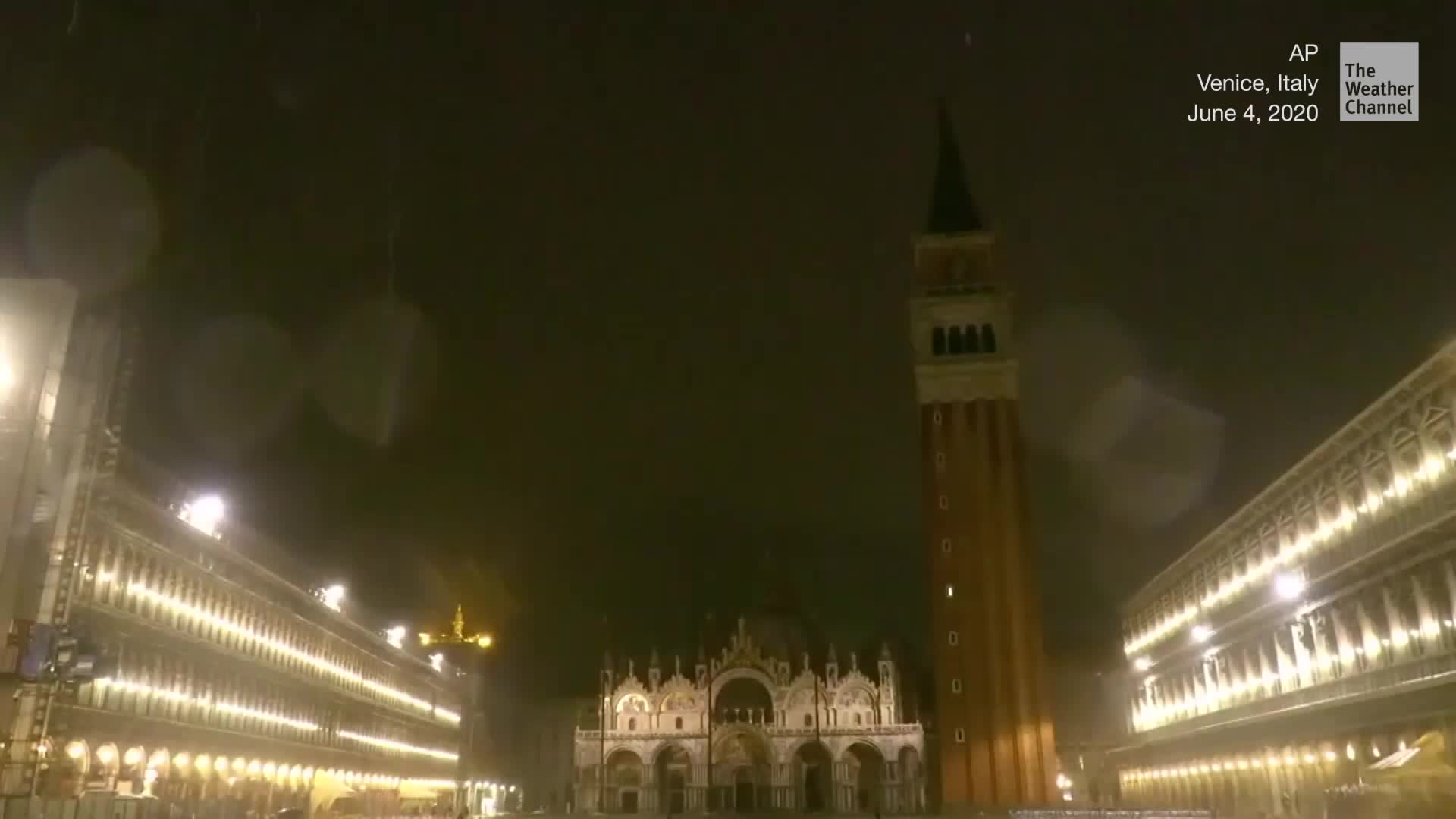 Rare June Flooding in Venice Is the Third Highest on Record Videos