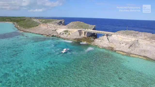 Bahamas Bridge the ‘Narrowest Place on Earth’ - Videos from The Weather ...