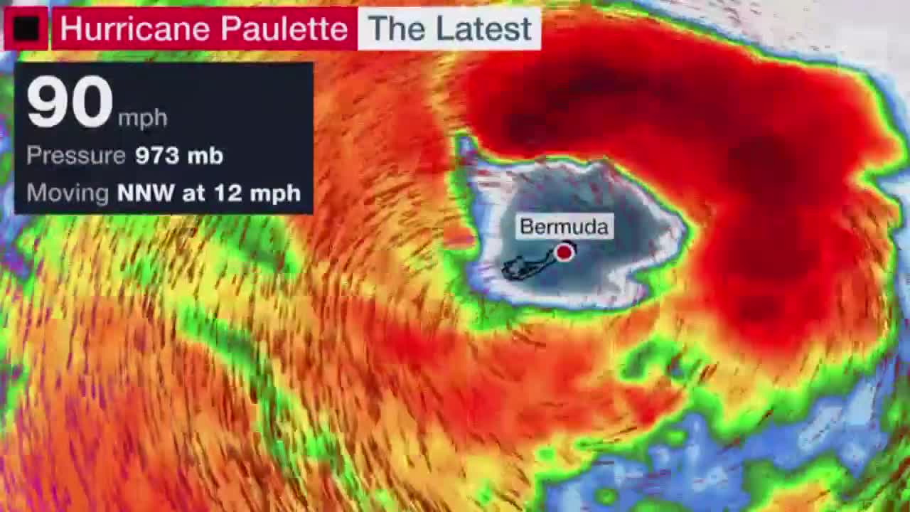 Hurricane Paulette Batters Bermuda Videos from The Weather Channel