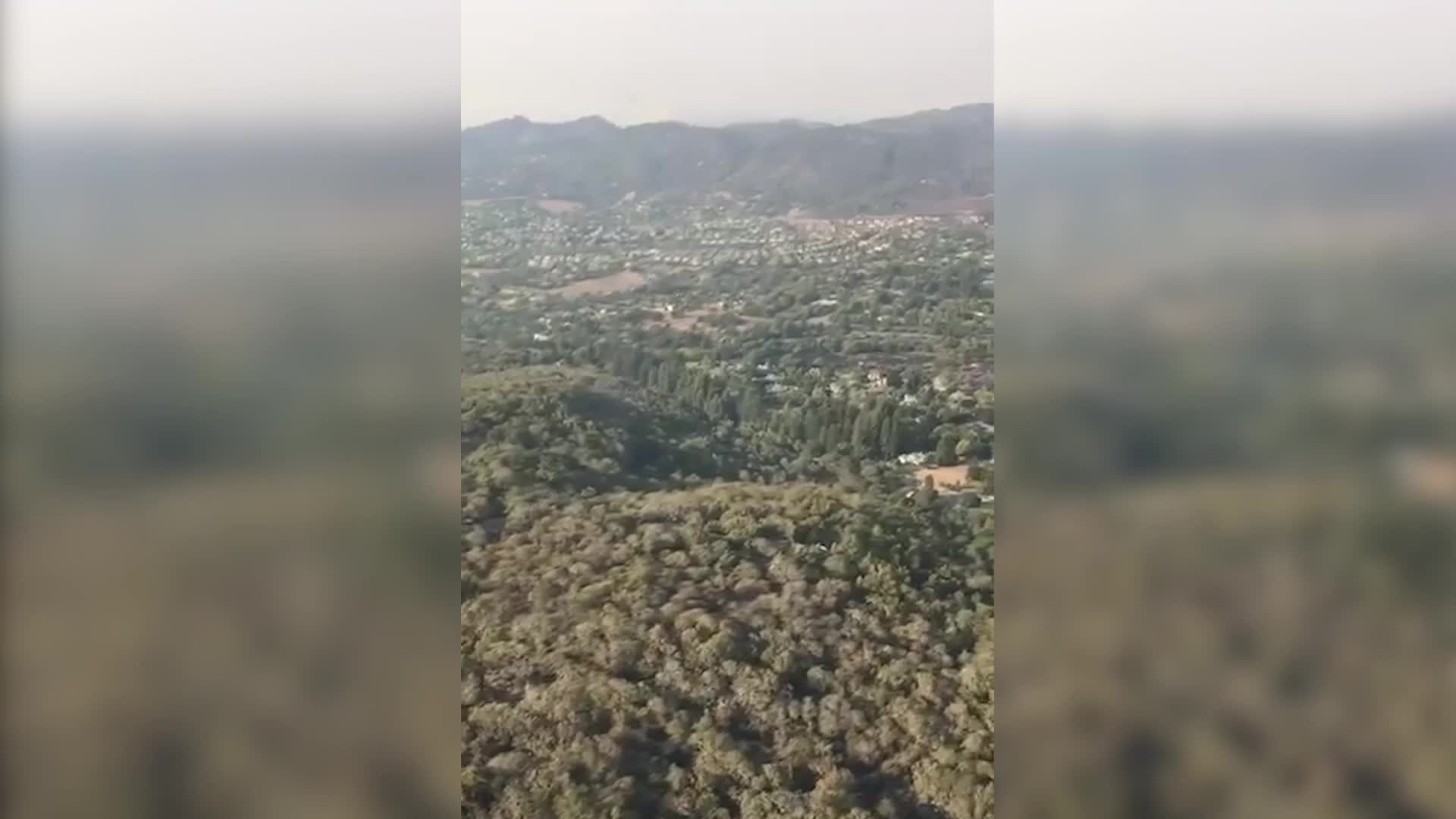 Bird’sEye View of Scorched Sonoma County, California Videos from The