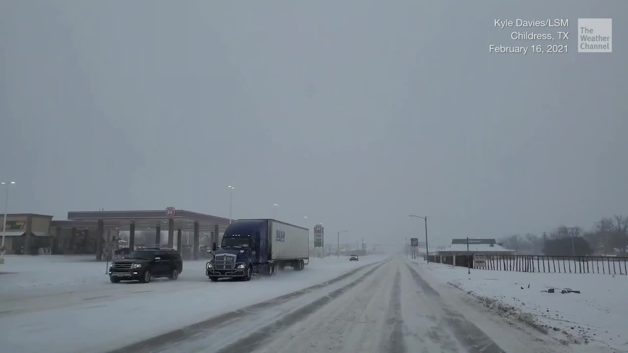 Second Winter Storm Impacting Texas Amid Widespread Power Outages - Videos from The Weather ...