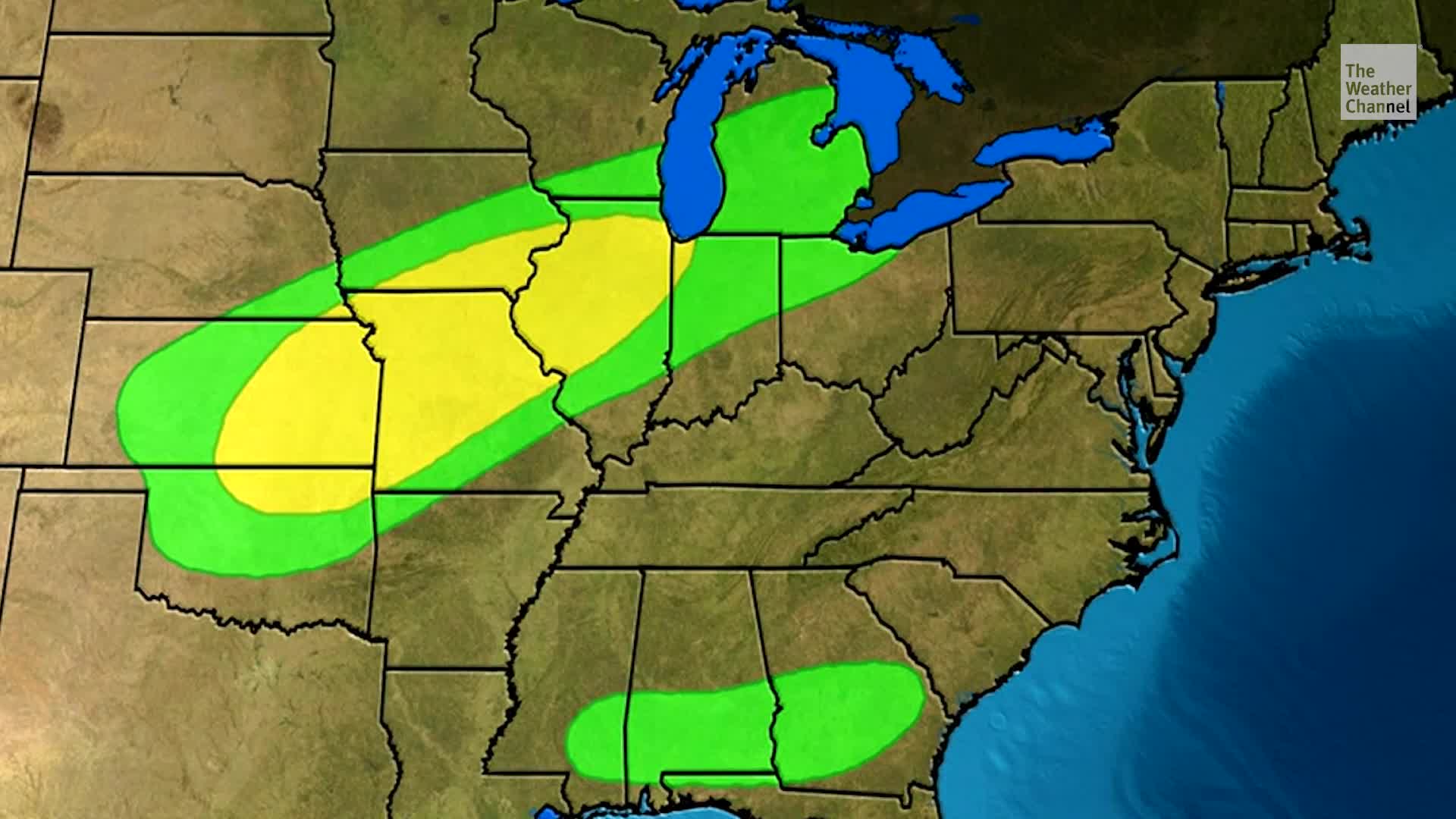 Amenaza de Inundaciones se Mantiene Videos de The Weather Channel