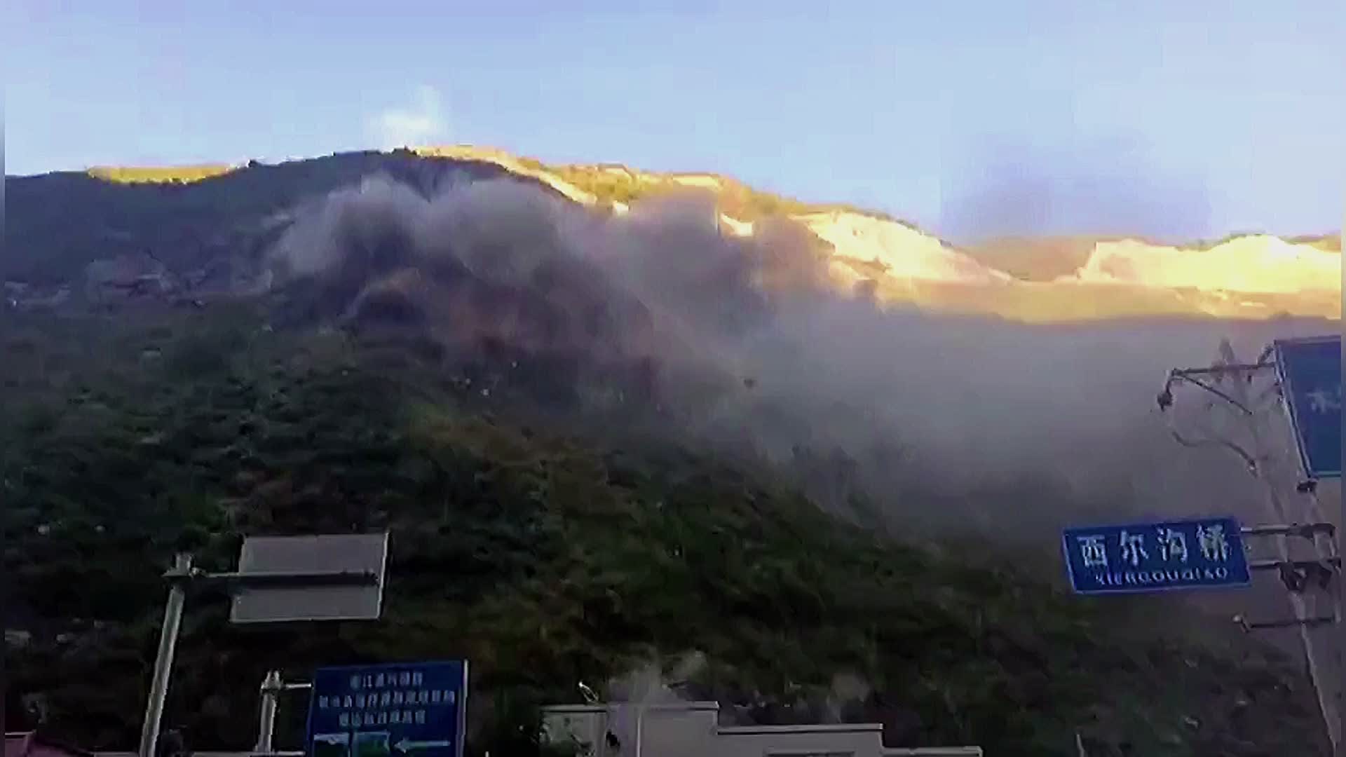 Watch Landslide Crash Down Onto Tunnel Videos from The Weather Channel
