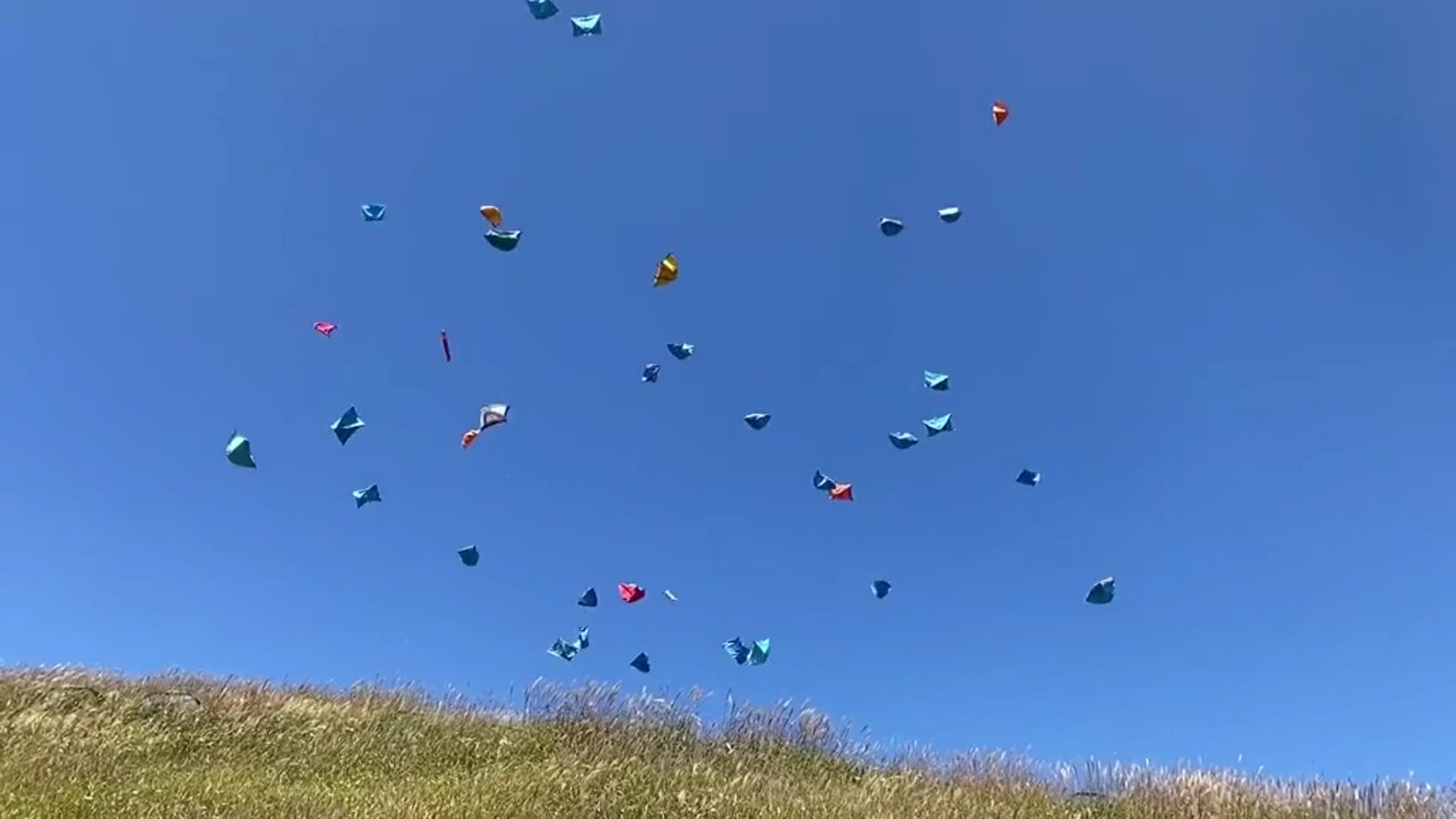 Strong Winds Send Dozens of Tents Flying Videos from The Weather Channel