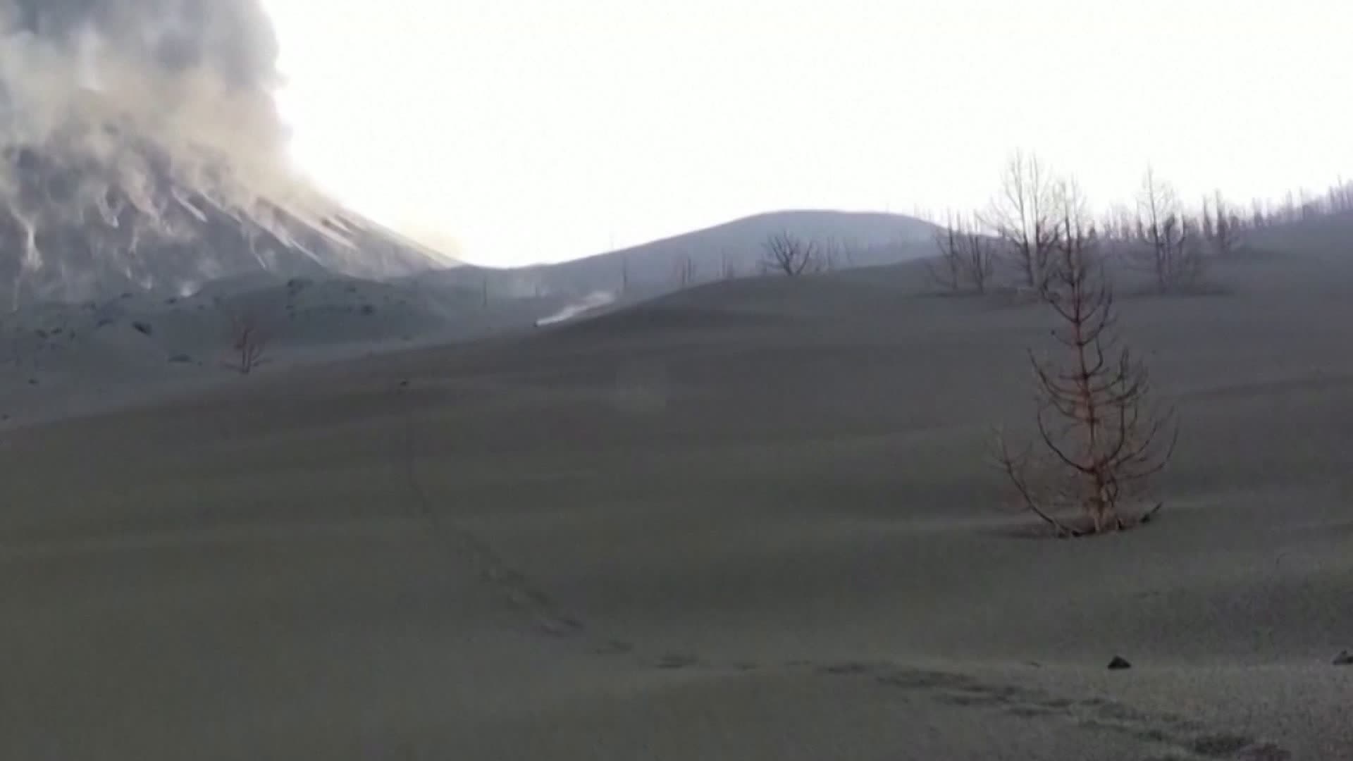 Molten Cannonball of Lava Careens Down Hillside Videos from The