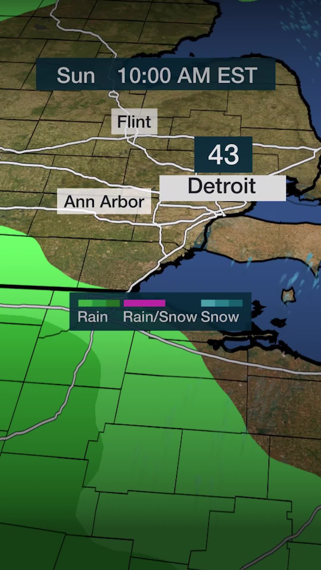 1118_DETROIT_WEEKEND_STORIES_MAP_LOCAL Videos from The Weather Channel