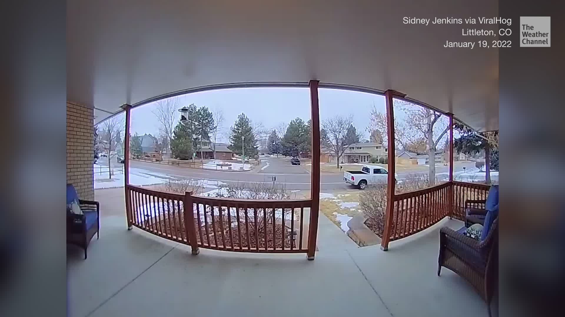 Watch Cars Slide Down Icy Hill Videos from The Weather Channel