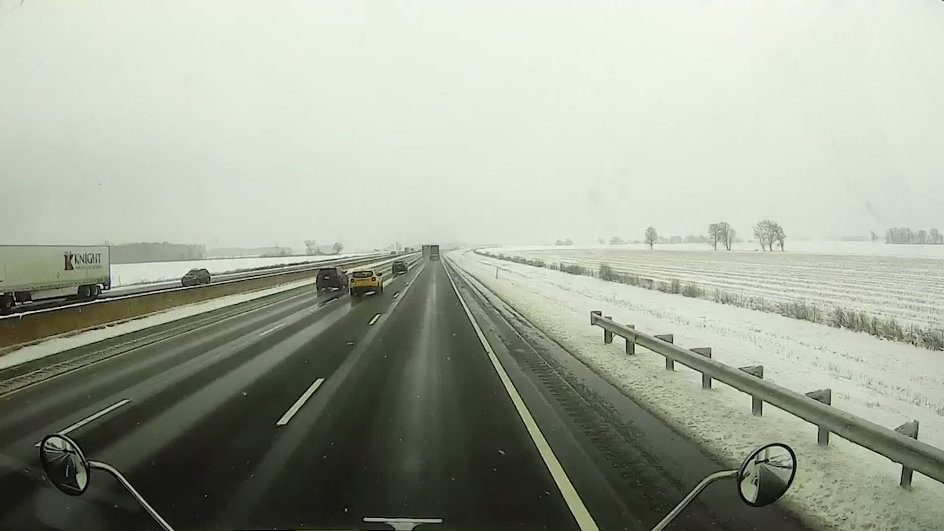 Snow Plow Triggers Accident in Ohio Videos from The Weather Channel