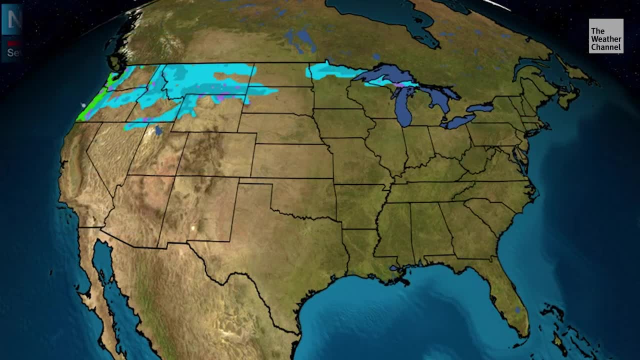 National Forecast for the Holiday Weekend