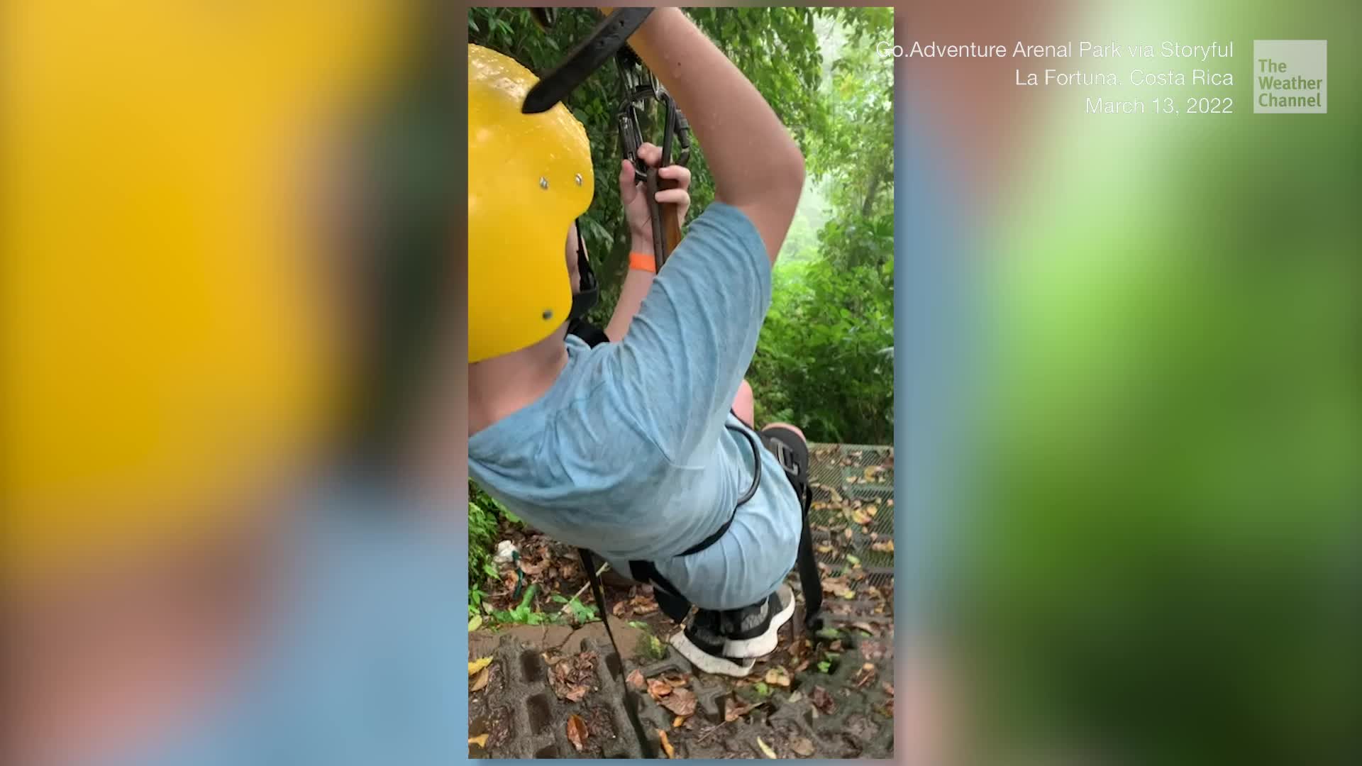 Unexpected Adventure on Jungle Zipline Videos from The Weather Channel