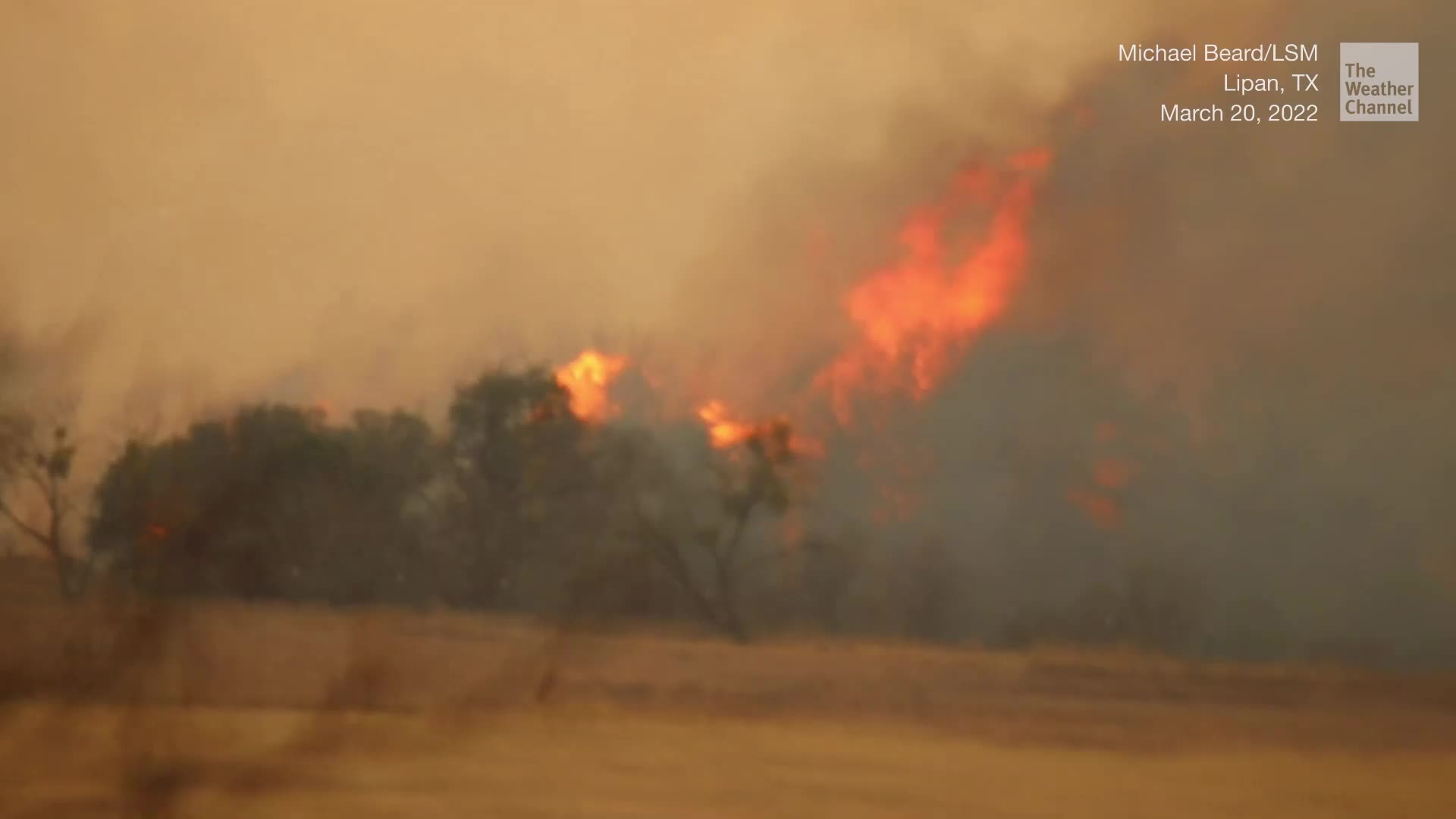 Deadly Wildfires Race Through Texas; Dozens of Homes Destroyed Videos