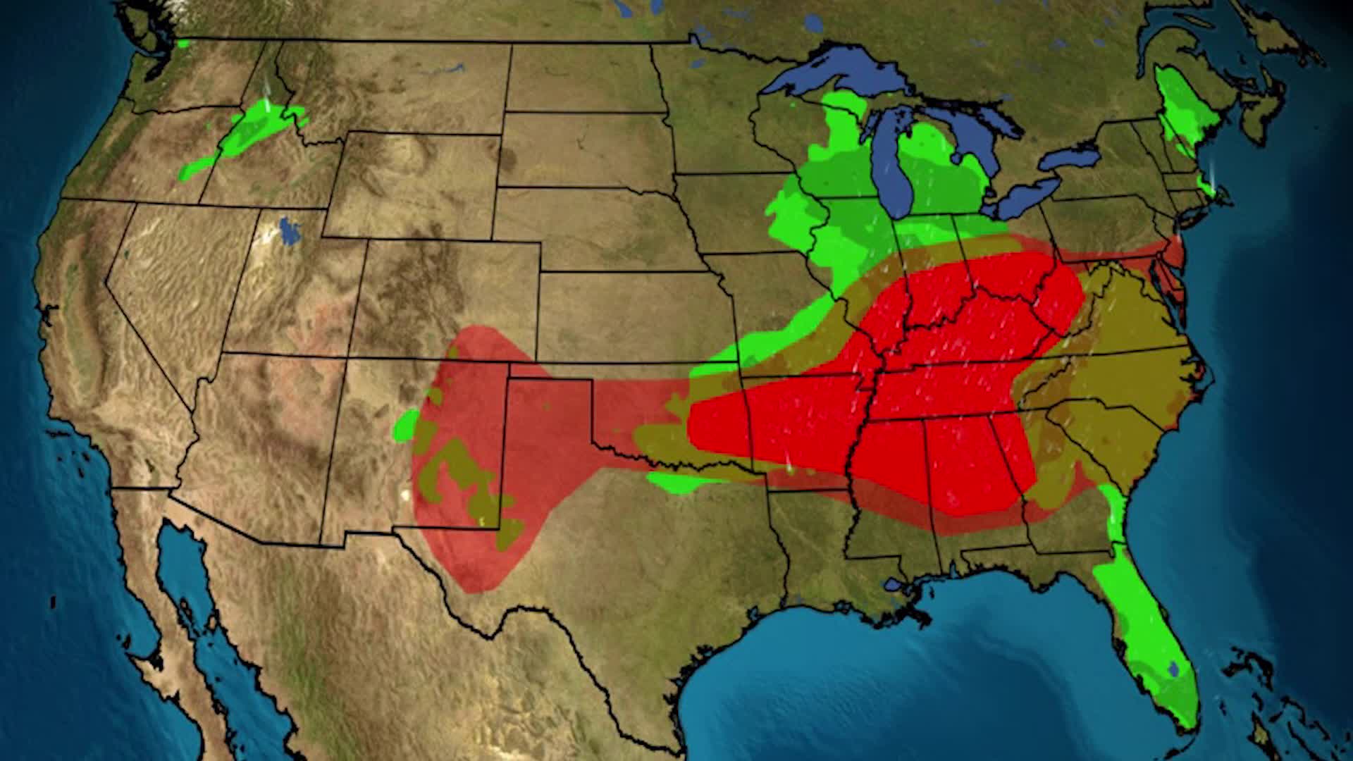 Mirada al Pronóstico Nacional Videos de The Weather Channel