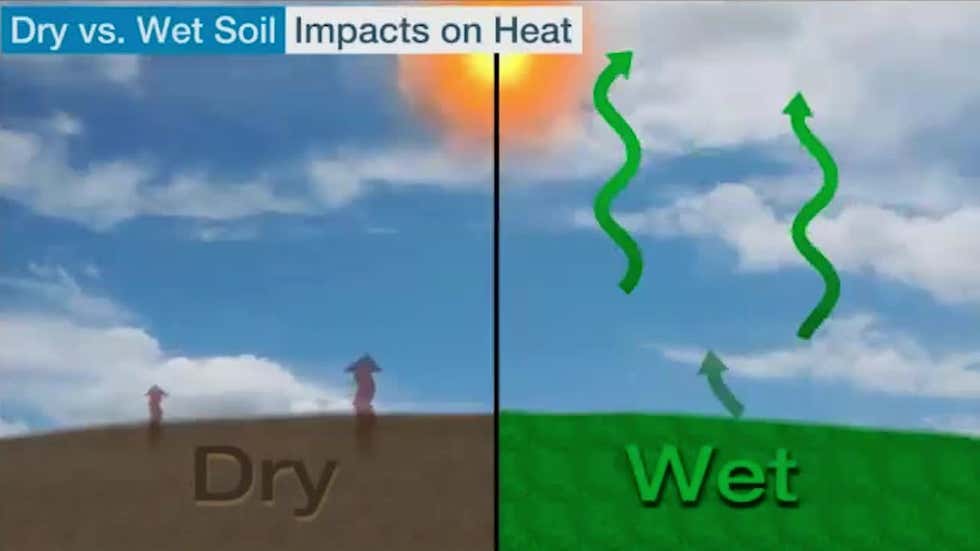 Moisture in Soil Could Affect Air Temperature - Videos from The Weather ...