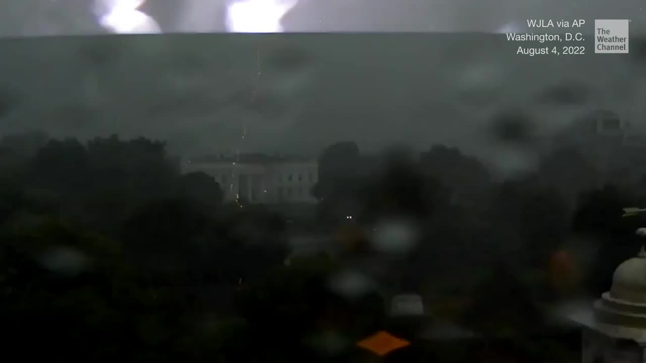 White House Lightning Strike Kills 3 Videos from The Weather Channel