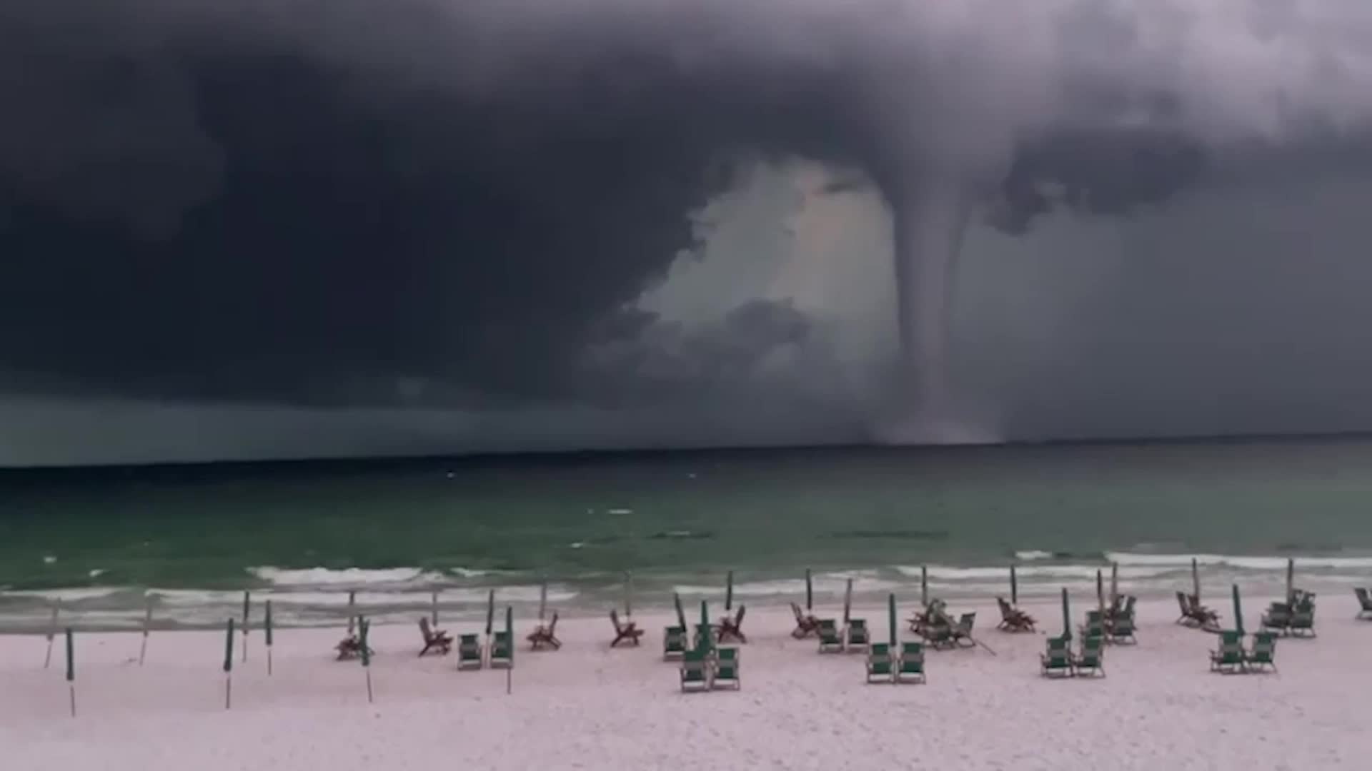 Massive Waterspout Churns Off Florida Videos from The Weather Channel
