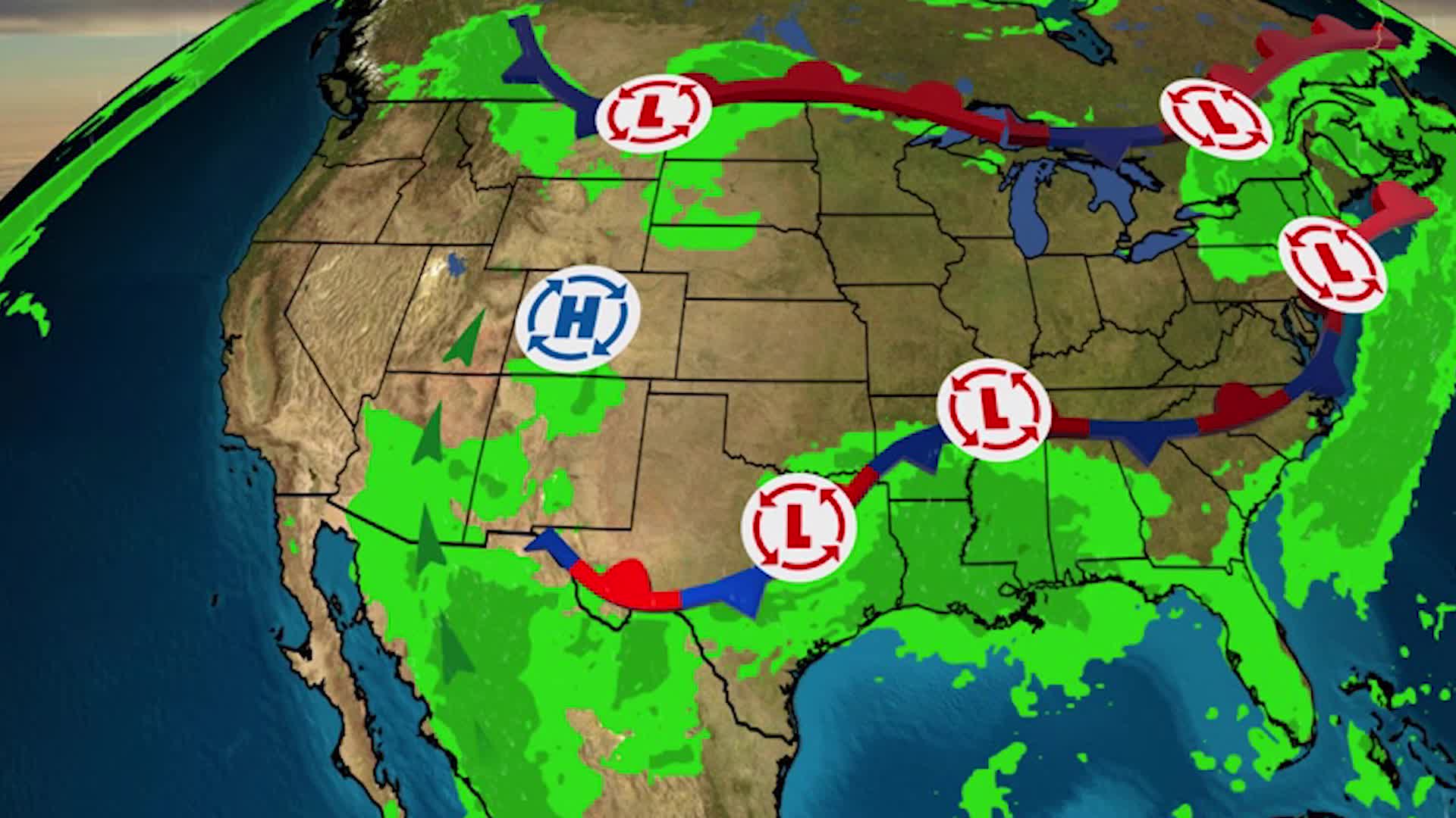 Mirada al Pronóstico Nacional Videos de The Weather Channel