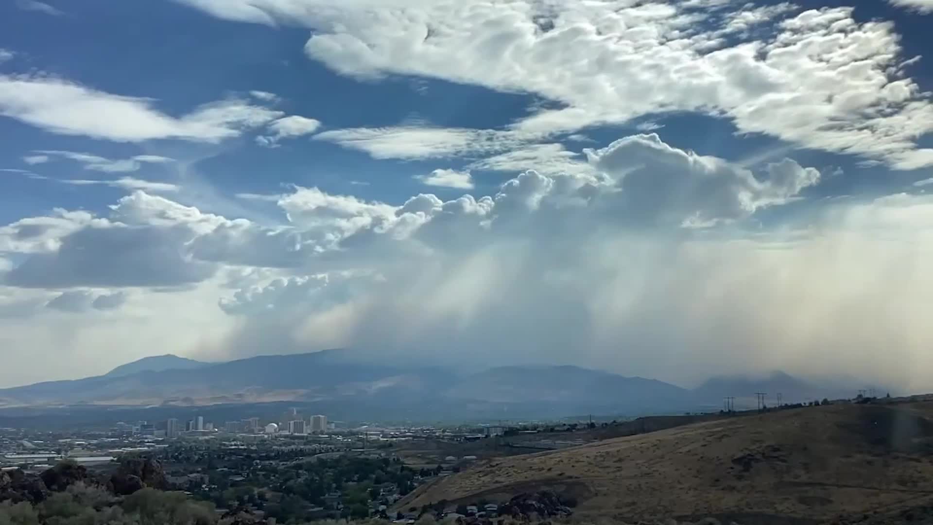 Smoke From Mosquito Fire Reaches Reno And Beyond Videos from The