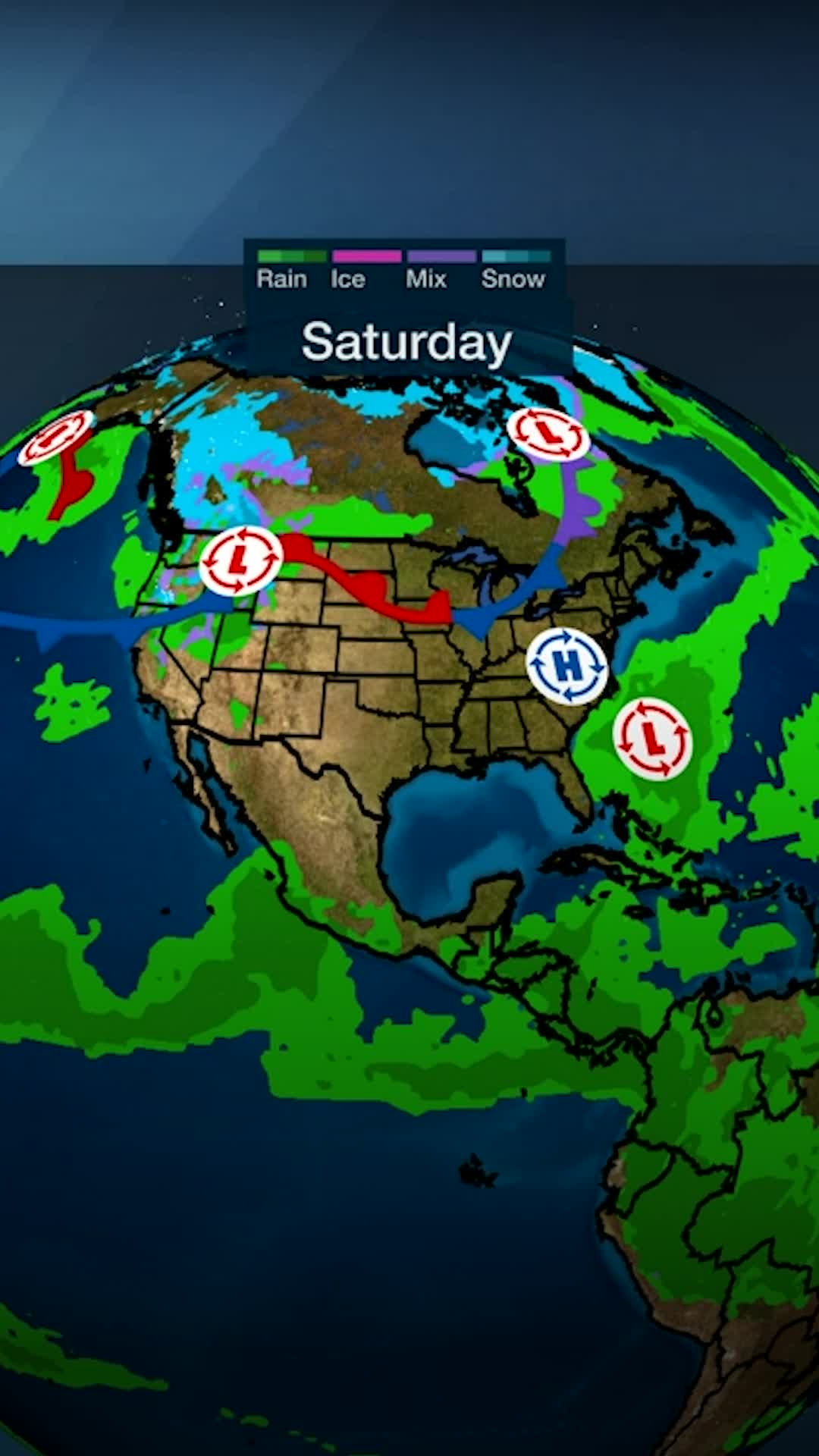 1019 early look at the weekend map national videos from the weather