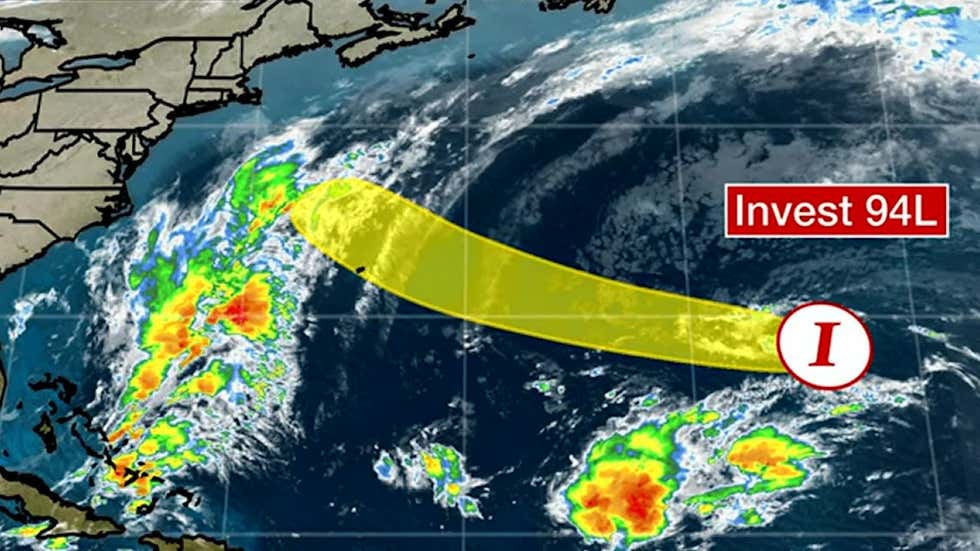 Watching Invest 94L For Possible Development - Videos from The Weather ...
