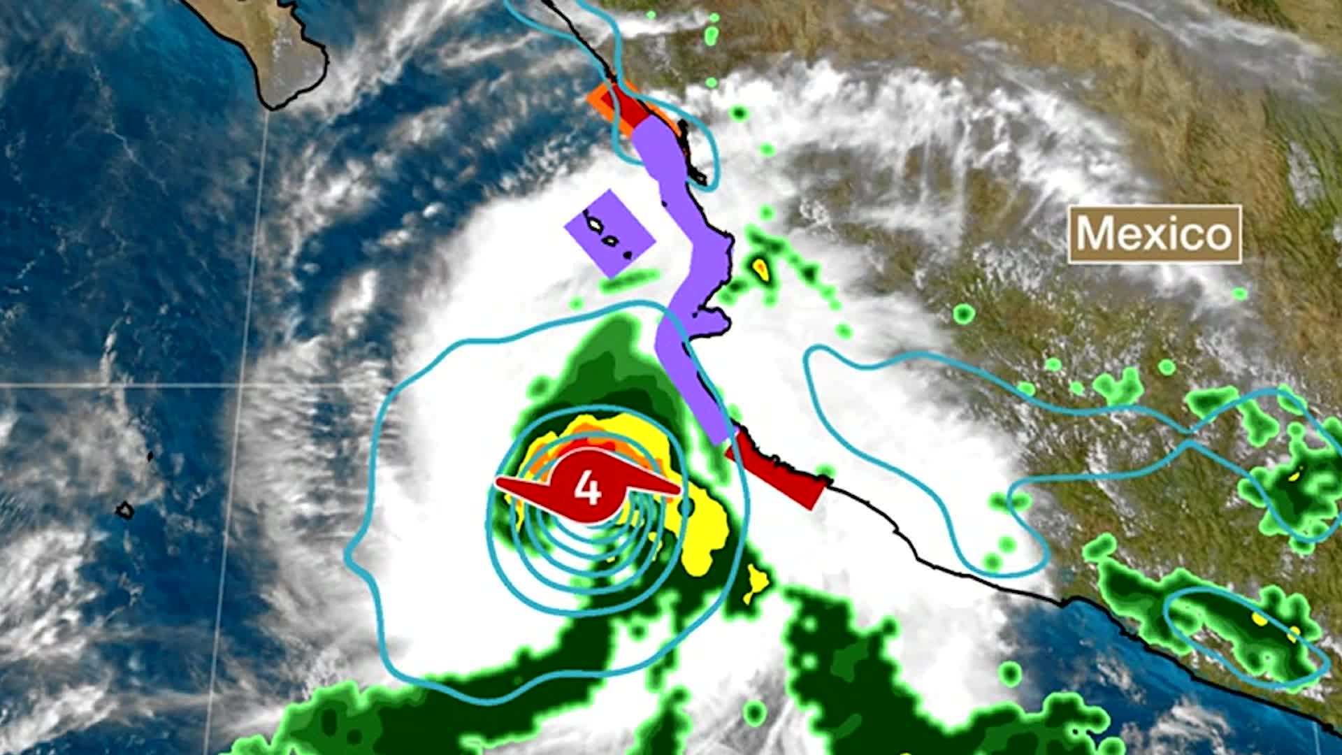 Hurricane Roslyn Prompts Watches And Warnings In Mexico Ahead Of