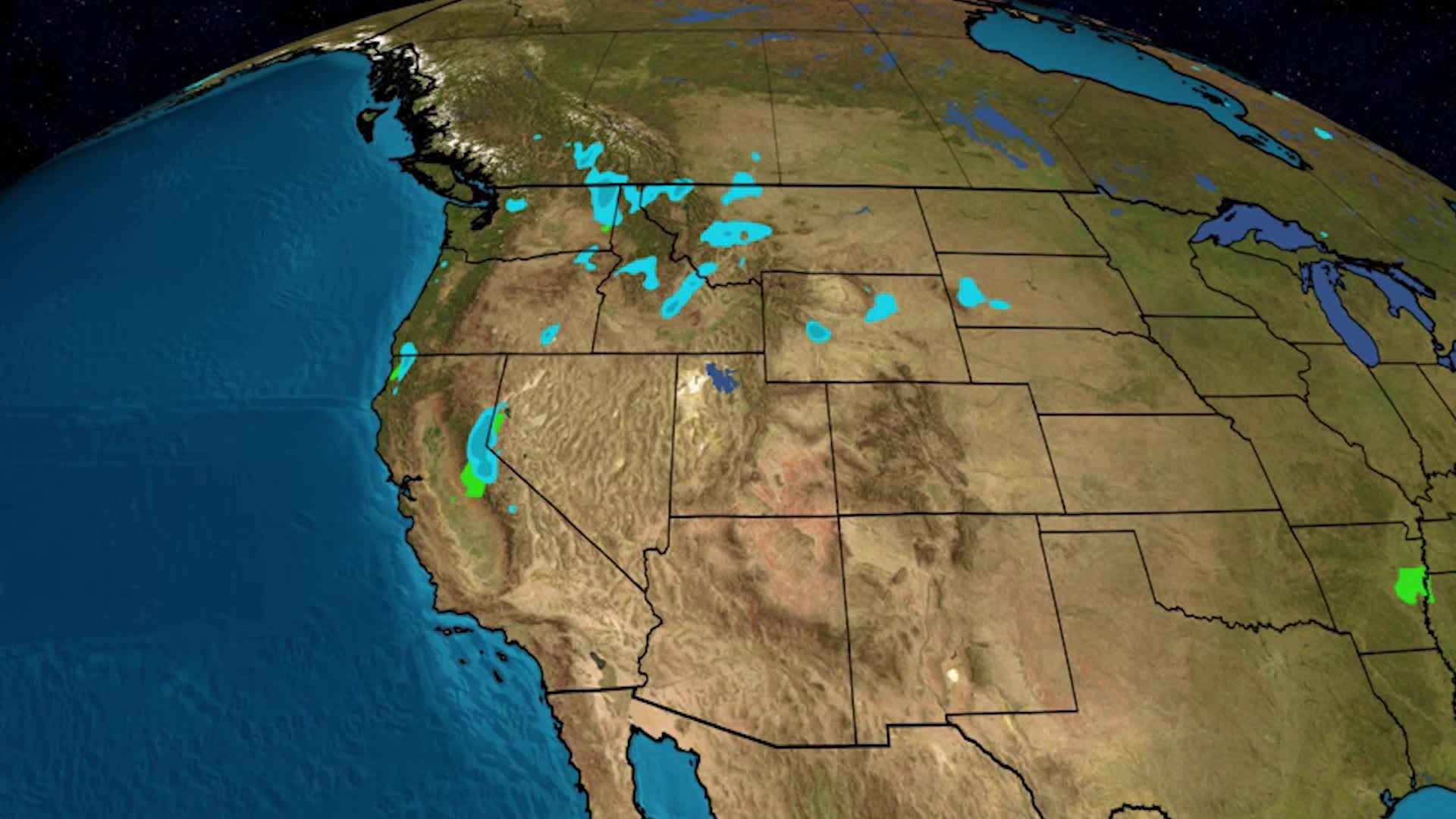 Storm Will Spread, Rain, Snow, Wind From West Through Plains Videos