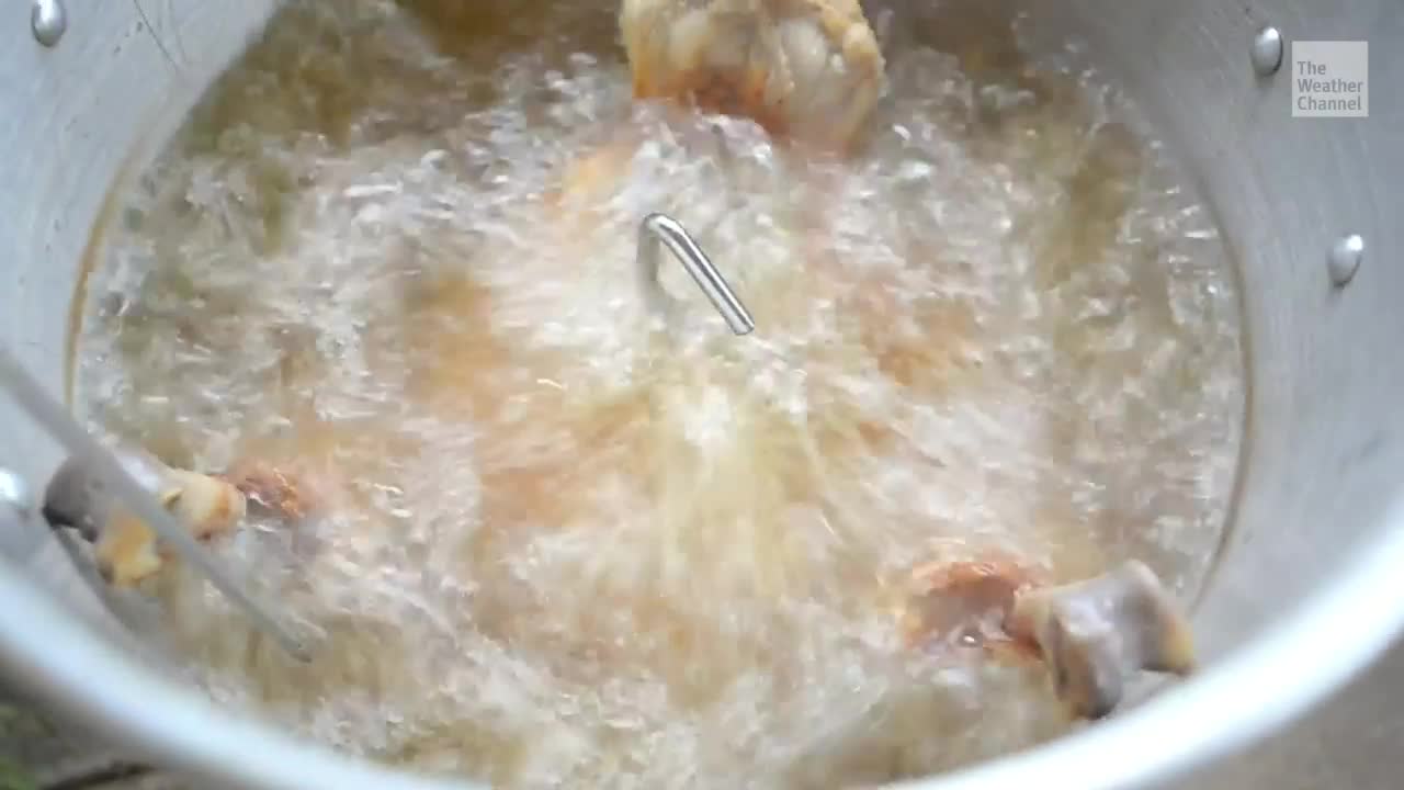 Safest Ways To Deep Fry A Turkey Videos from The Weather Channel