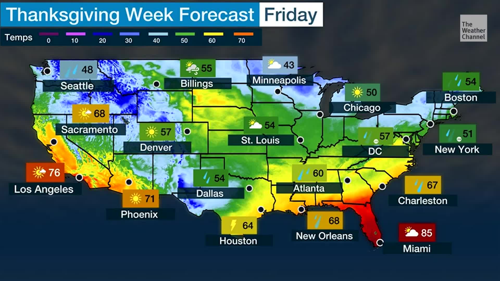 Thanksgiving Holiday Travel Forecast The Return Home Videos From The Weather Channel
