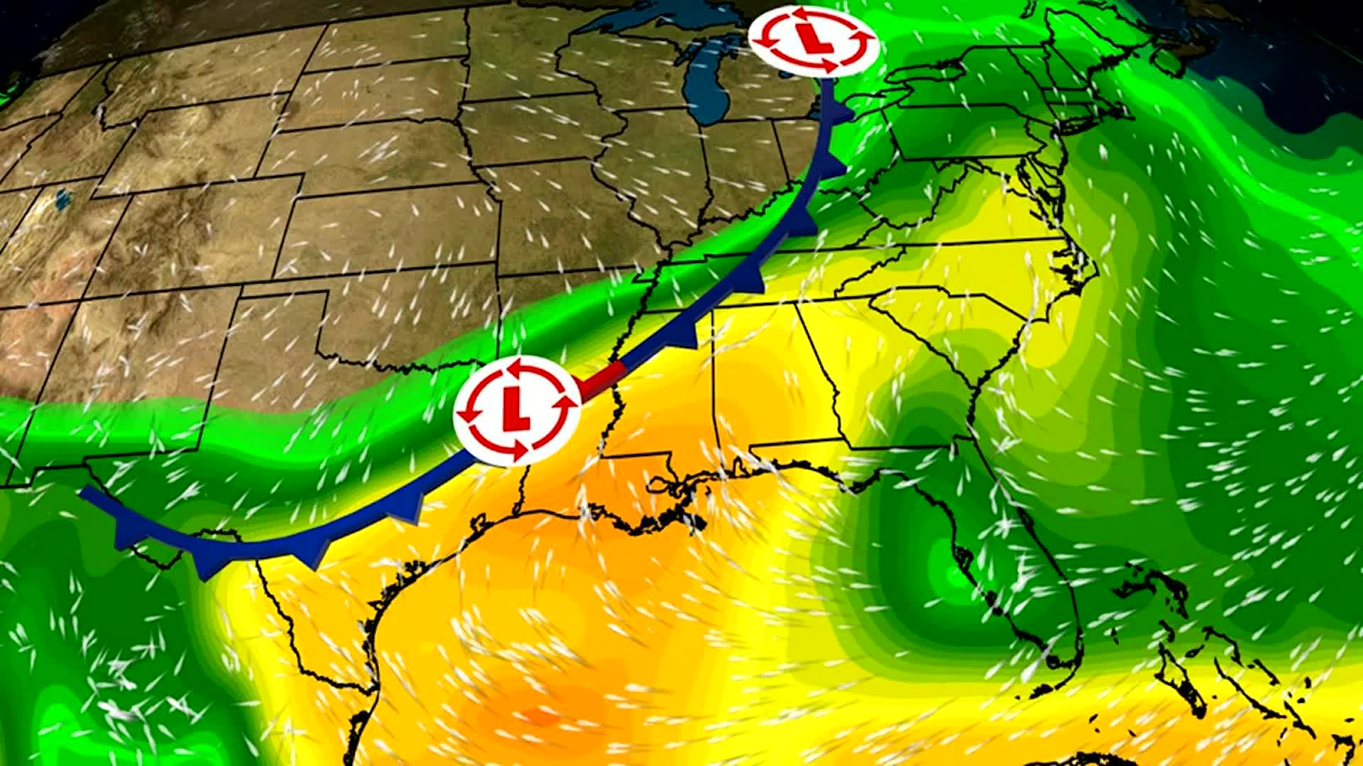Much of southeast will see a lot of rain over the next week videos