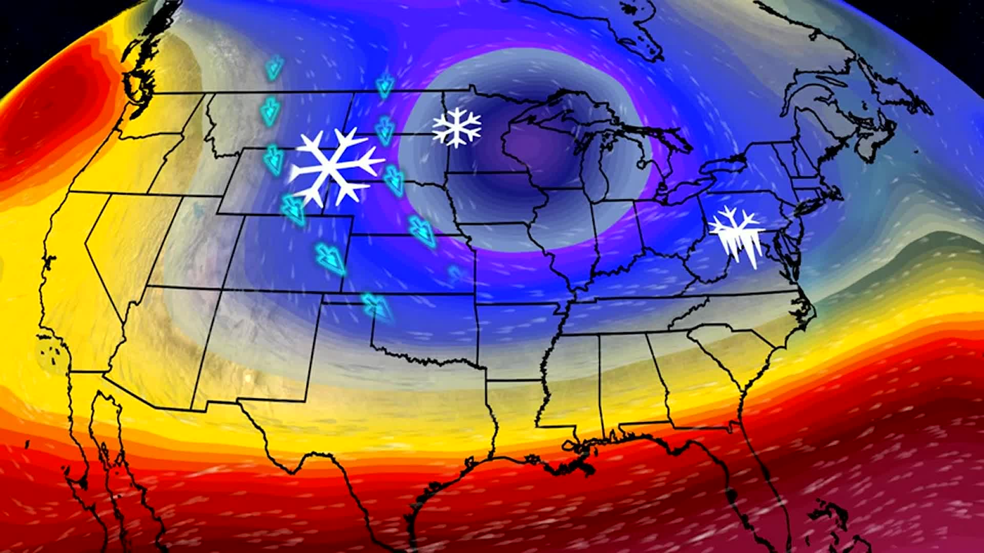 Bitterly Cold Air To Engulf Large Part Of U.S. Next Week