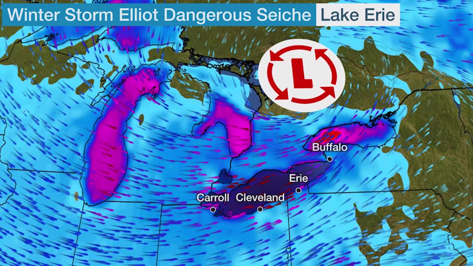 Winter Storm Elliott Forecast To Cause Flooding Along The Great Lakes
