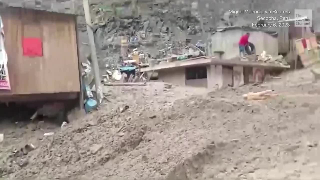 Landslides Kill More Than A Dozen People In Peru Videos from The