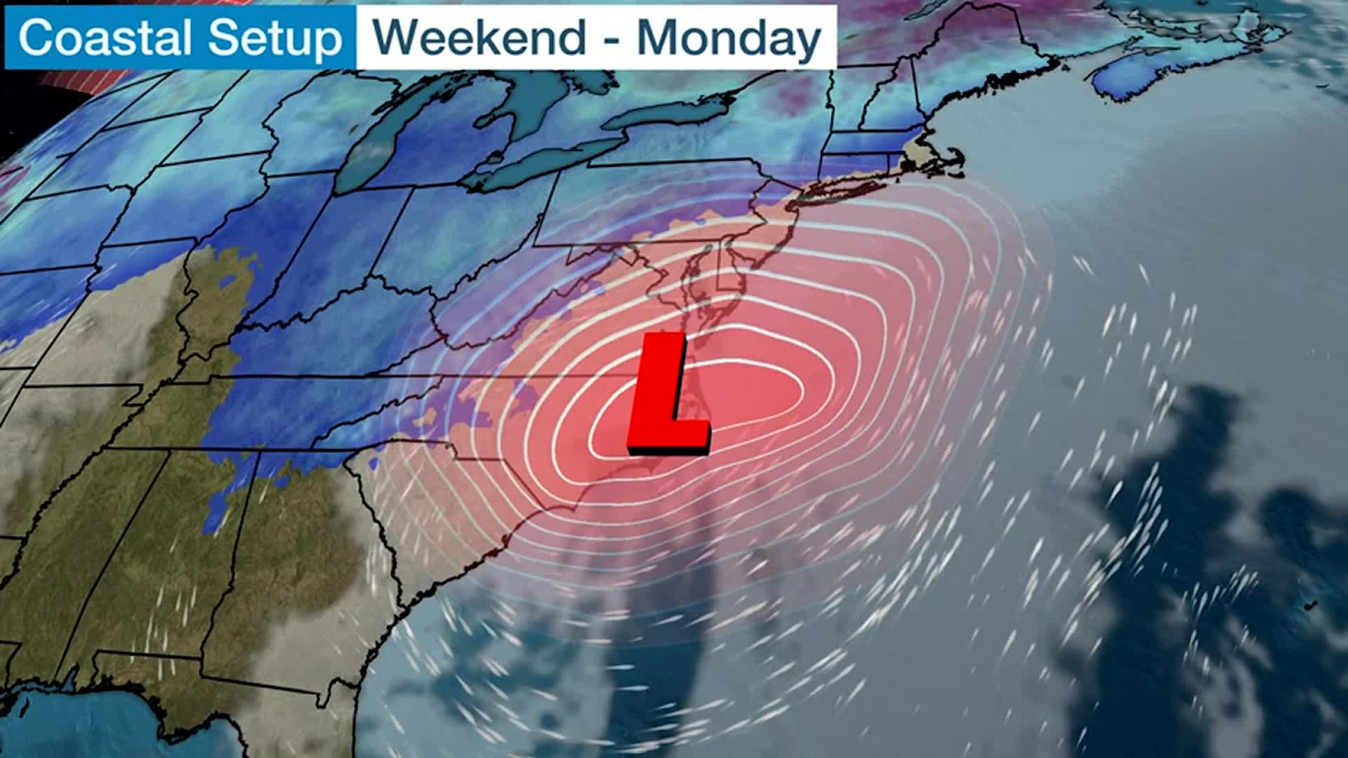 Storm For Parts Of East Coast This Weekend - Videos from The Weather ...