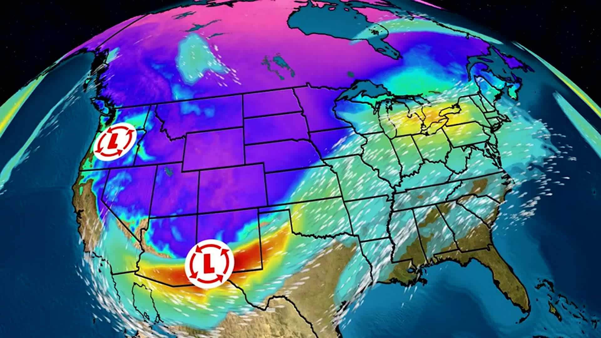 Back-To-Back Storms To Bring Snow From West To Central U.S.