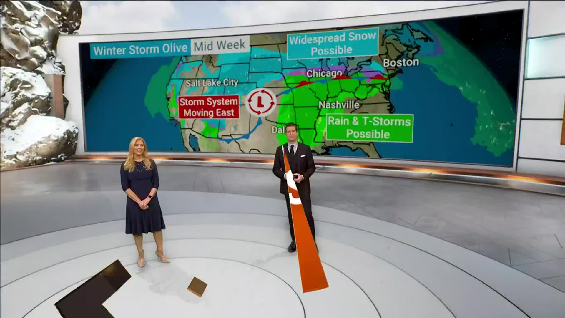 Winter Storm Olive Forecasted To Drop Heavy Snow