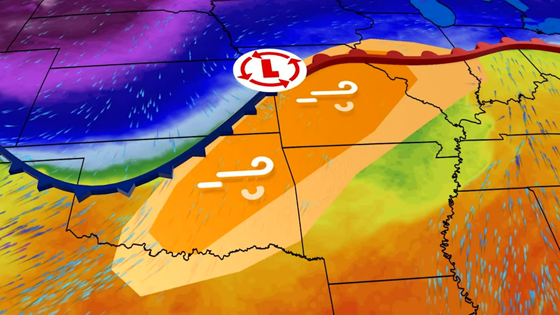 Southern Side Of Olive Could Produce Severe Storms Wednesday Videos