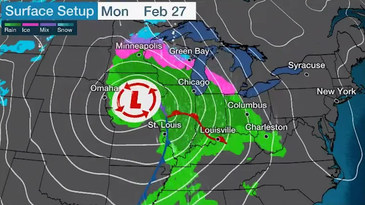 Winter Storm Piper Could Bring Impacts Into Midwest, Northeast; Here's