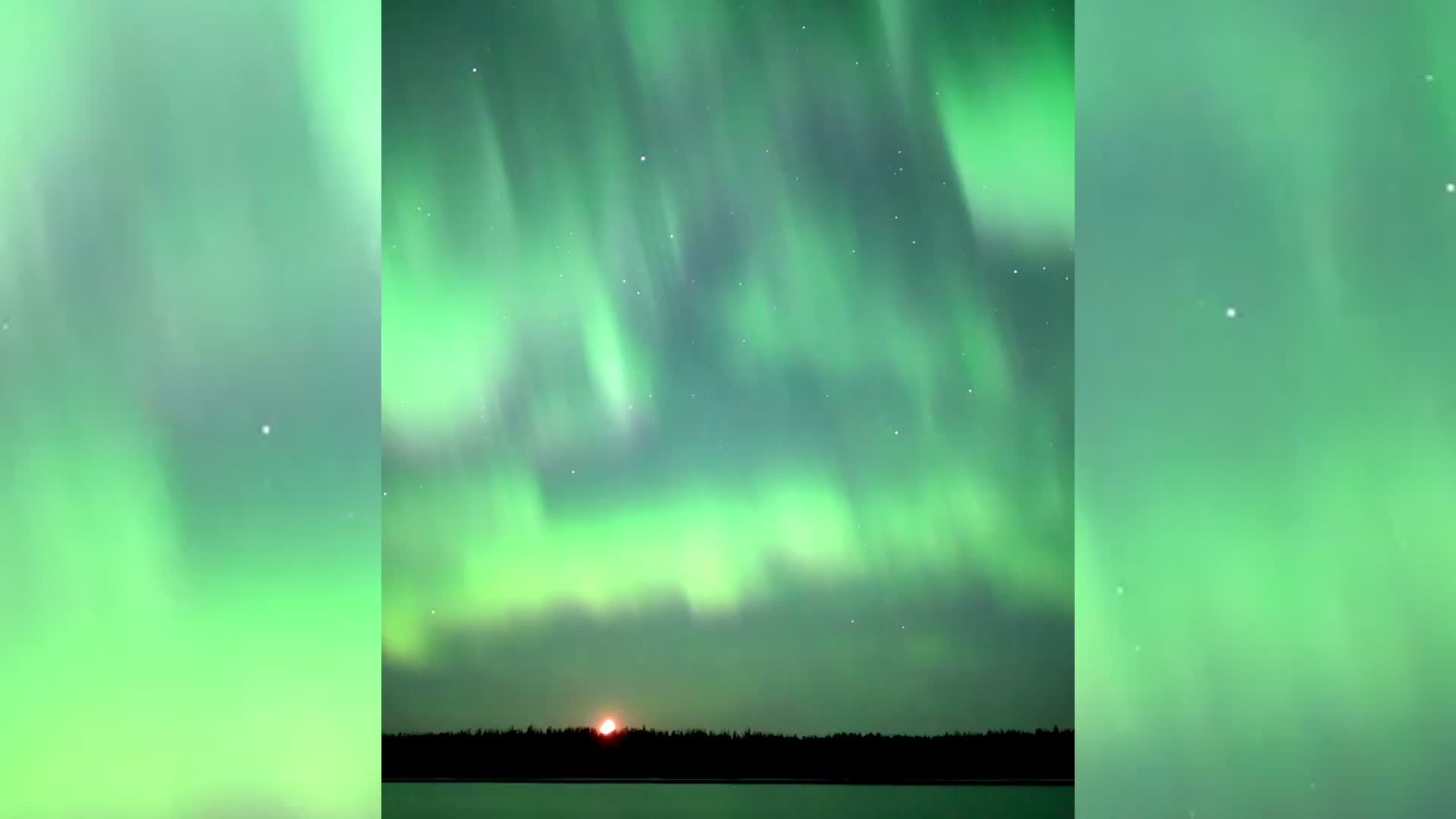 Northern Lights Dance Over National Park In Alaska Videos from The