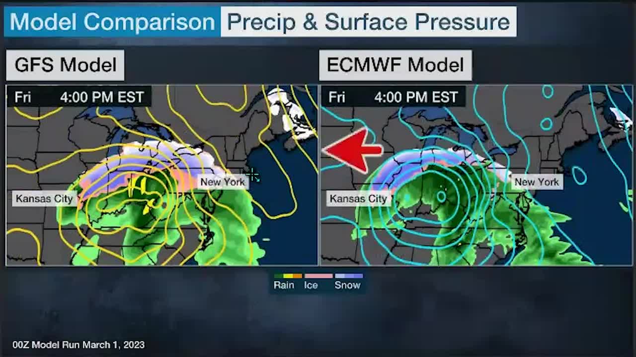 Comparing The Models: Quest Snow Totals - Videos from The Weather Channel