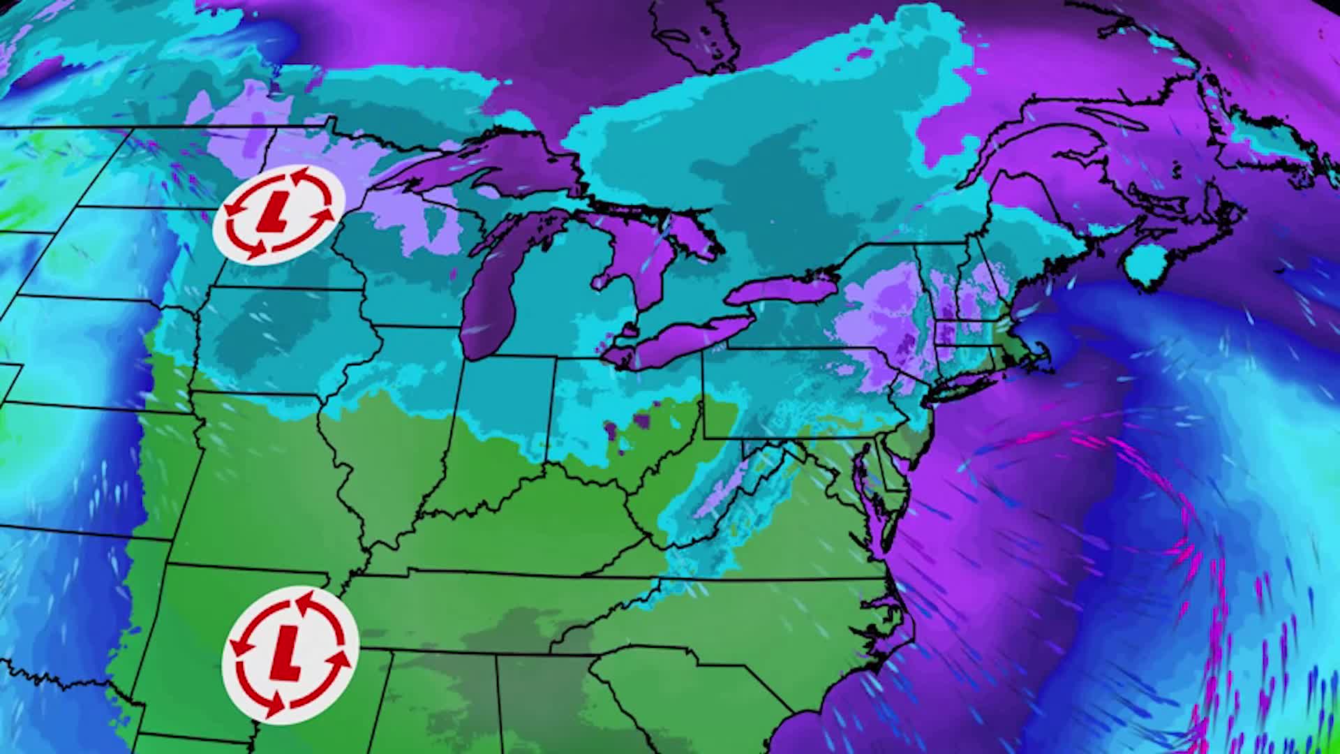 Possible Nor'easter Could Hit East With Snow, Rain, High Winds Next Week