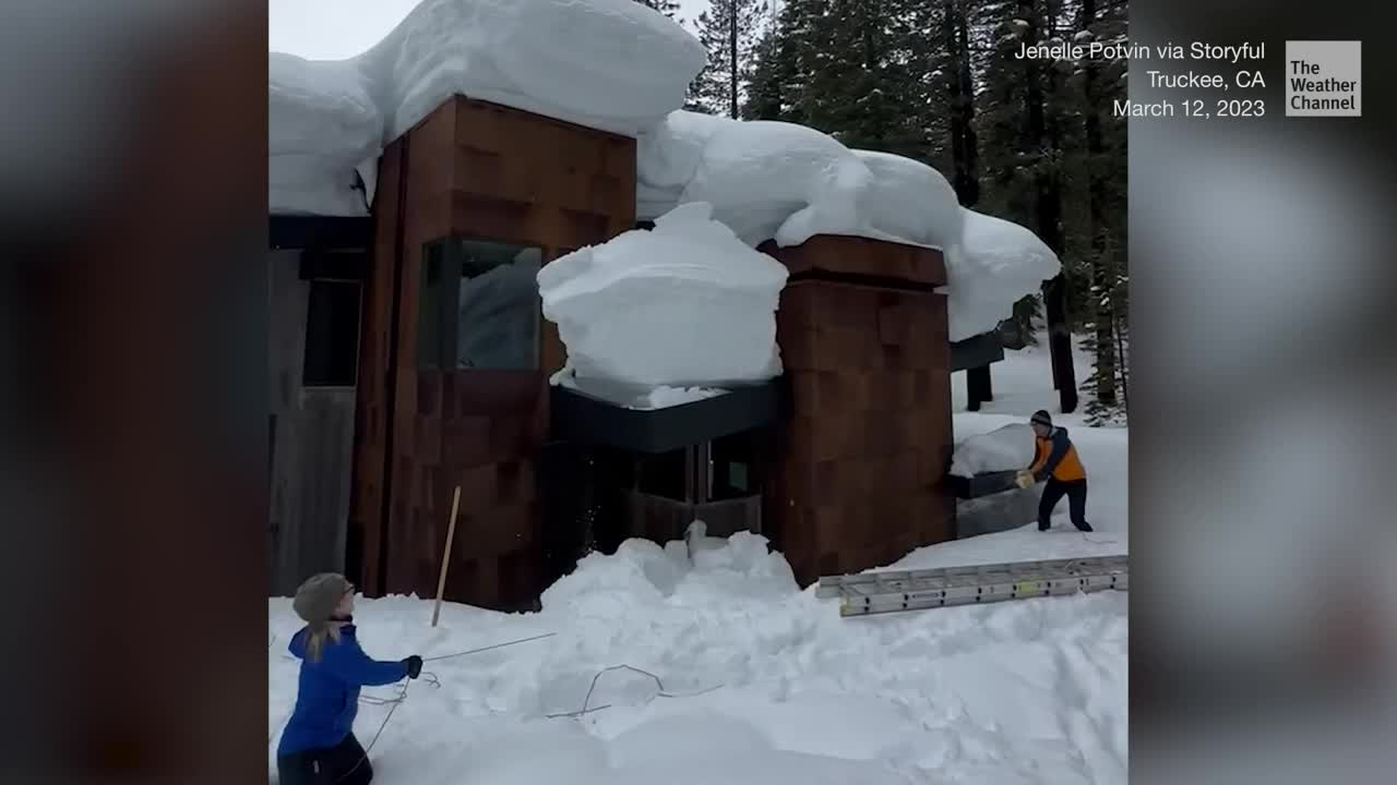 Remove Snow With Rope, Bicycle Bag, Bocce Ball Videos from The