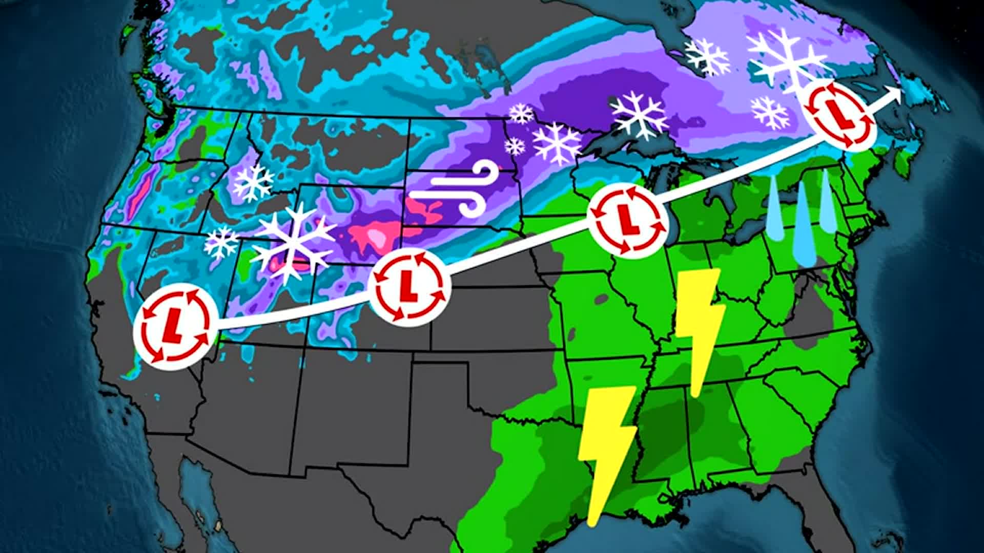 Up To 2 Feet Of Snow Possible From Springtime Storm This Week