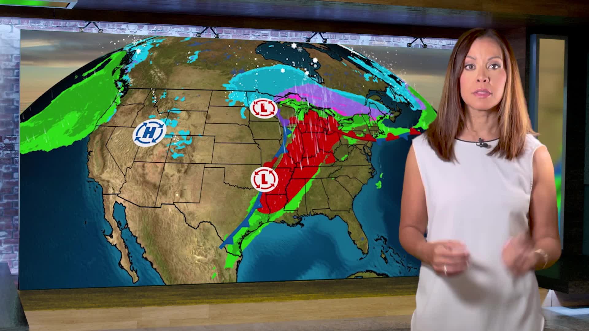 Your National Forecast: Where Severe Weather Persists