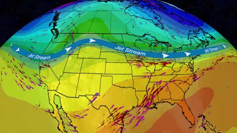 Jet Stream Shift To Bring Big Changes For Large Swaths Of The US ...