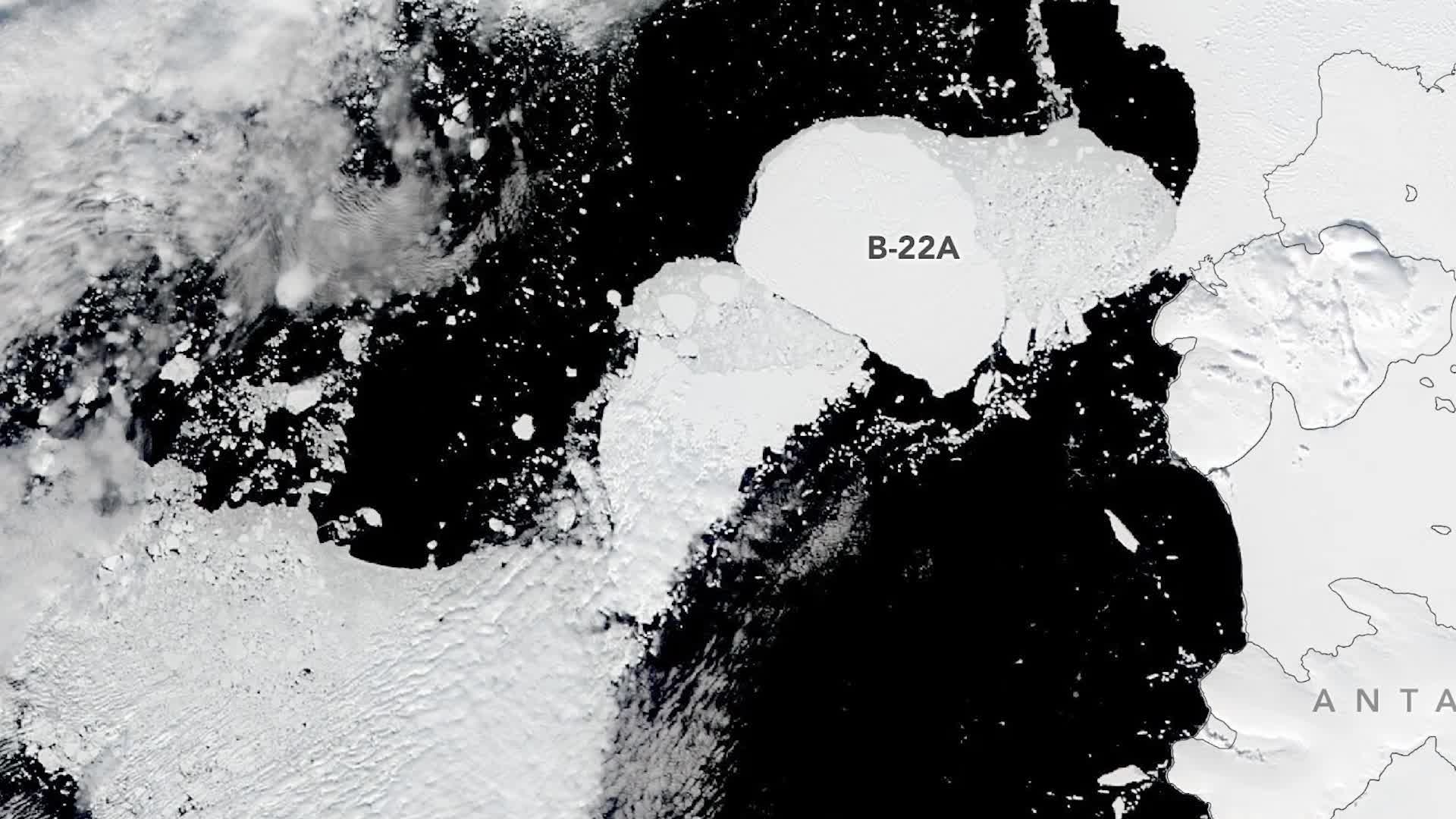 RhodeIslandSized Iceberg On Move Videos from The Weather Channel